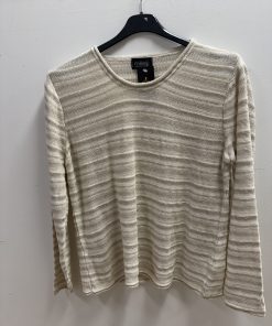 Strik i bomuld-silke-hør